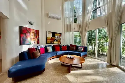 Image de 3-bedr house in fabulous Playacar, close to the beach and 5th ave. 24/7 security