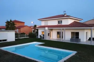 Image de Maison à louer - vue imprénable sur la montagne Catalane