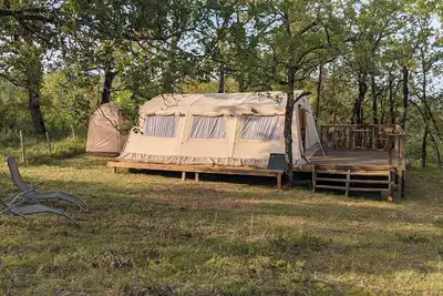 Image de Le Glamping by Horizon Mohair, espace Tulipa!