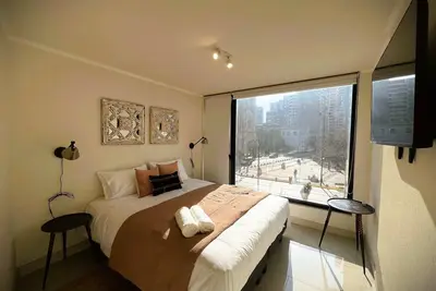 Image de Hom | Amplio y Comodo Depto 2d2b 4pax, Santiago