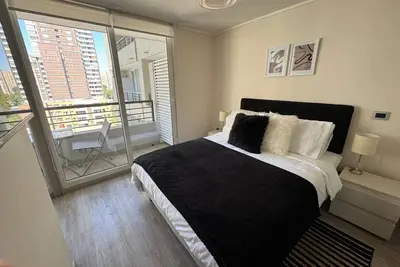 Image de Hom I Depto 2pax Santiago centro Metro SantaIsabel