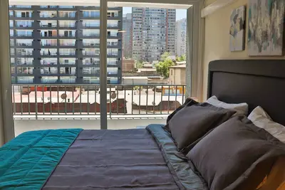 Image de Hom I Confortable Dpto 1d1b en Santiago Centro