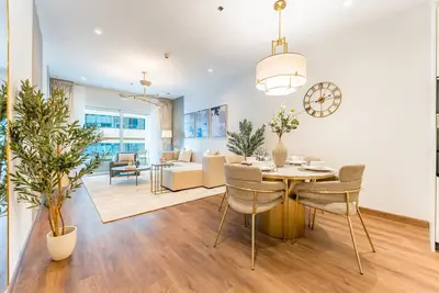 Image de Refurbished 1br High-Floor Unit with Partial City & Sea Views, Elite Residence