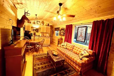 Cozy little cabin surrounded by trees. Perfect for couples! Quiet getaway!