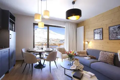 Image de Wifi, sauna, hammam, balcon, parking, télévision, casier à ski, 32m², Alpe d'Huez