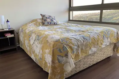 Comfortable apartment ideal for family time, remote work with ocean view
