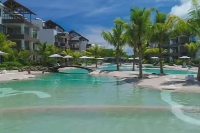 Image de Penthouse Ă Mont-Choisy, piscine lagon et jacuzzi