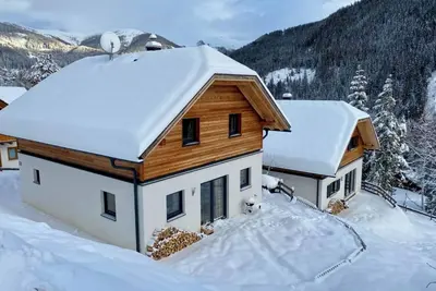 Chalet dans une station de ski avec sauna