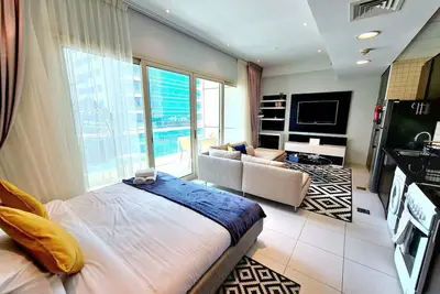 Image de Sunrise Homes - A Lovely Studio near Jbr Beach with Great  Balcony