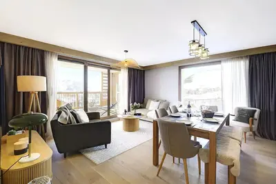 Image de Wohnung Cocooning sehr heller Fuß