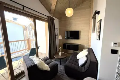 Image de Phob44 Atypische Wohnung mit belichteten Balken auf den Pisten