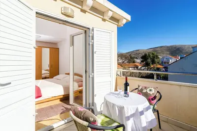 Image de Appartement duplex relaxant A3, près de la plage Sunset près de Dubrovnik, 2-4