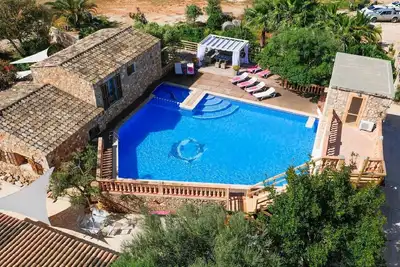 Maison de campagne 'S'Hort - Can Rita' avec piscine privée, Wi-Fi et climatisation