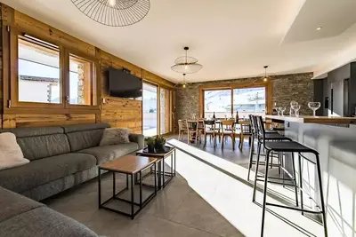 Image de Appartement 12 personnes avec jacuzzi dans une résidence neuve au pied des pistes