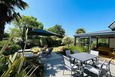 Image de \"Kermarine\" Belle maison à 450 m de la plage, canoë, vélos et bien plus encore!