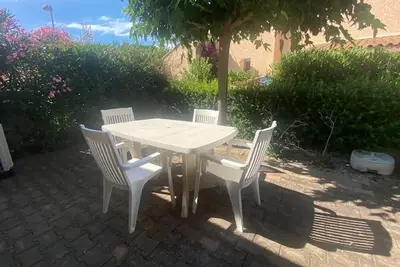 Image de Villa T3 mezzanine, climatisée avec garage, 6 personnes, proche de la mer