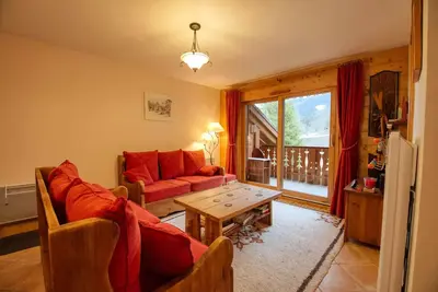 Image de Situé au pied des pistes de Morillon 1100