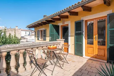 Image de Maison de vacances 'Jutta' avec terrasse privée, Wi-Fi et climatisation