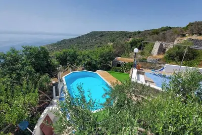Image de Villa 'Giardino Dei Tratturi' avec vue sur la mer, Wi-Fi et climatisation