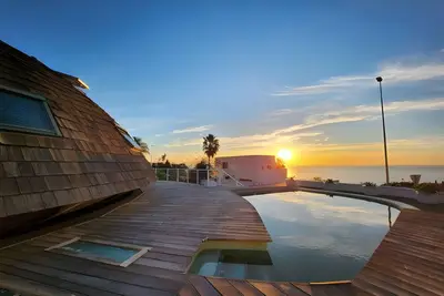 Maison de vacances 'Exótica Casa Iglú Luxury Dome' avec vue sur la mer, Wi-Fi et climatisation