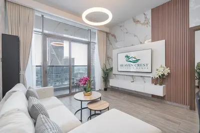 Image de Heaven Crest Vacation Homes - Balcony with City View 1bhk in Jlt Dubai Close to Metro & Marina