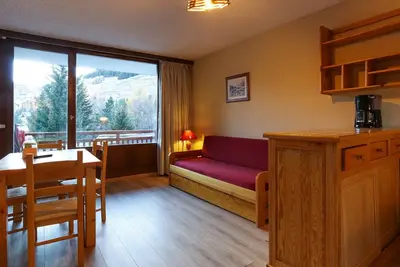 Image de Studio 4 pers, animaux admis, au pied des pistes