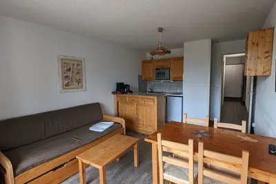 Image de Studio confortable 4 pers, animaux admis, au pied des pistes