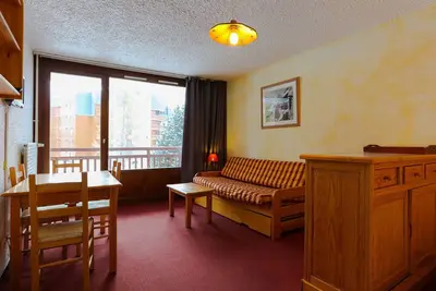 Image de Studio 4 pers, animaux admis, au pied des pistes