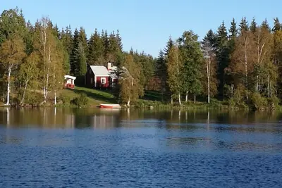 Image de Cottage with old charm, private location, private jetty, swimming, boat, free fishing, sauna.