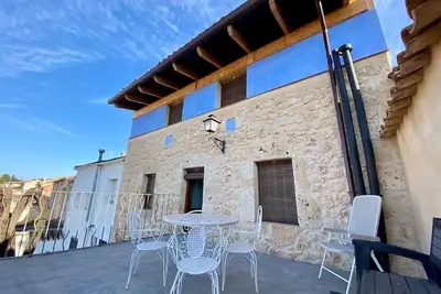 Image de Maison de campagne \"La Mambla De La Ribera 1\" avec vue sur les montagnes, jardin partagé et Wi-Fi