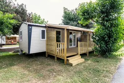 Image de Mobil Home Pradet mit ĂĽberdachter Terrasse 6 Personen