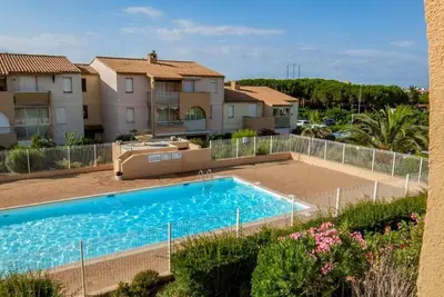 Image de Agréable T2 Rdc avec parking et piscine au Cap d'Agde