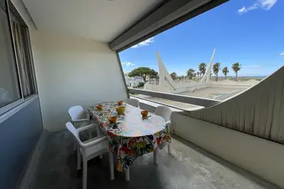 Image de Appartement avec piscine, animaux admis, parking, plage Ă Port Camargue, 4 pers.