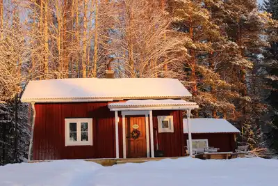 Get closer to the tranquility of a cozy little cabin at the end of the forest.