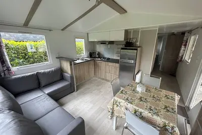 Image de Mobile-home Bretagne dans Camping ****Paradis, location Ă la semaine