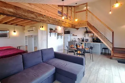 Image de Gîte cosy avec terrasse privée dans la campagne des Monts du Lyonnais, animaux acceptés