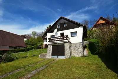 Image de Chalet près de la rivière Ohre jardin