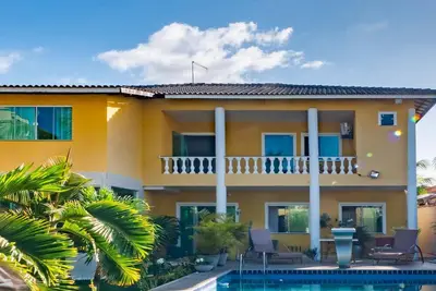 Image de Casa Barra do Jacuípe com Piscina e Praia