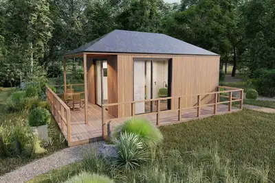 Image de Charmante petite maison avec micro-ondes
