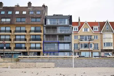 Image de Appartement sur la cĂ´te belge avec vue mer