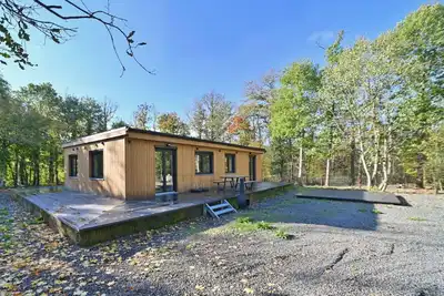 Image de Chalet près de Durbuy avec forêt et jacuzzi