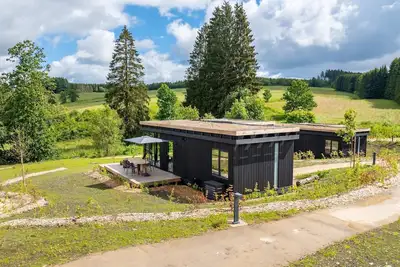 Image de Lodge dans les Ardennes avec Sauna