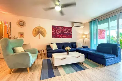 Image de Appartement Nahevai - Clim, parking et  jardin