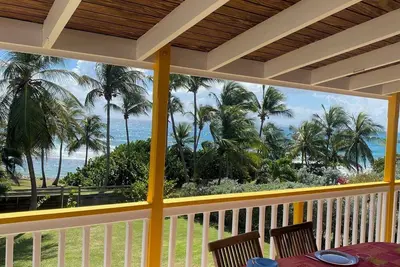 Image de Villa familiale en bord de mer pour 7/8 personnes - St François, Guadeloupe