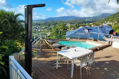 Image de Bel Appartement avec piscine privée, vue mer exceptionnelle