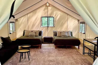 Image de Vireo's Nest- Glamping Tent in the Gorge️ with Ac