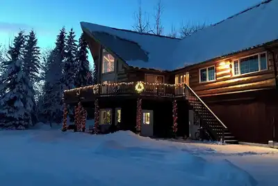Image de Snowshoe Inn 2 Bed/1 Bath & Sauna, captivating Alaska Range & Tanana Valley view