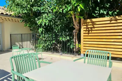 Image de Appartement élégant avec terrasse et climatisation
