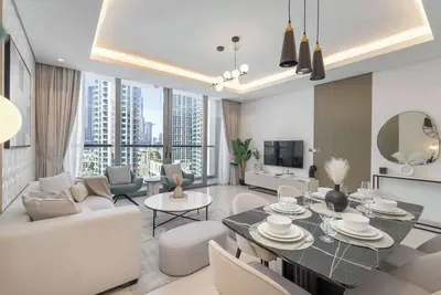 Image de 3 Bedroom Apartment in Sterling West with Full Burj Khalifa Views
