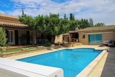 Image de La Villa St Antoine, maison familiale privée, pour 6 personnes, climatisée.